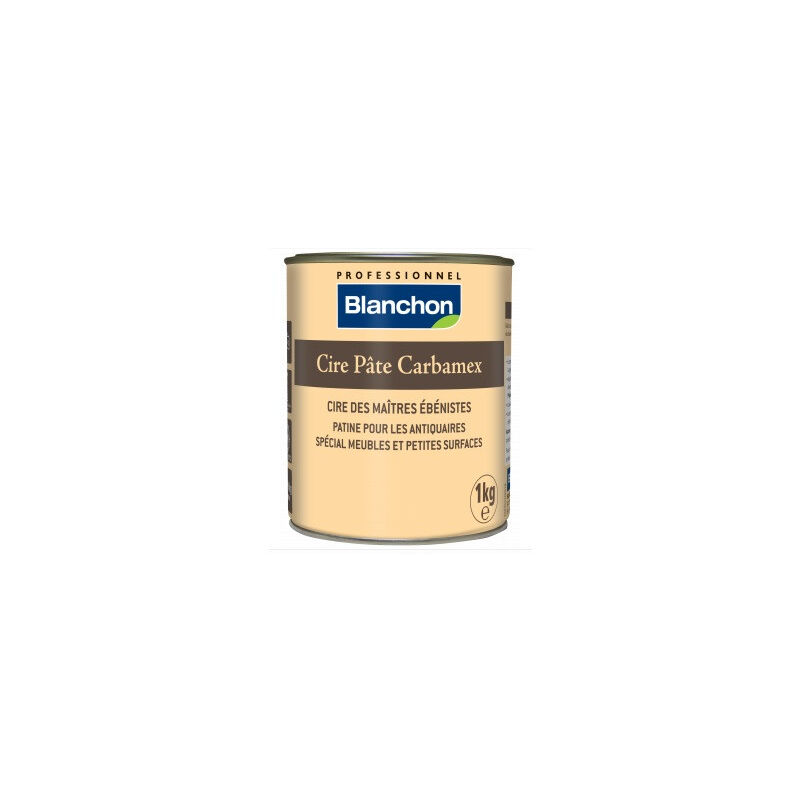 foto del prodotto [1551005] cire pâte blanchon carbamex 1kg nuancier neutre