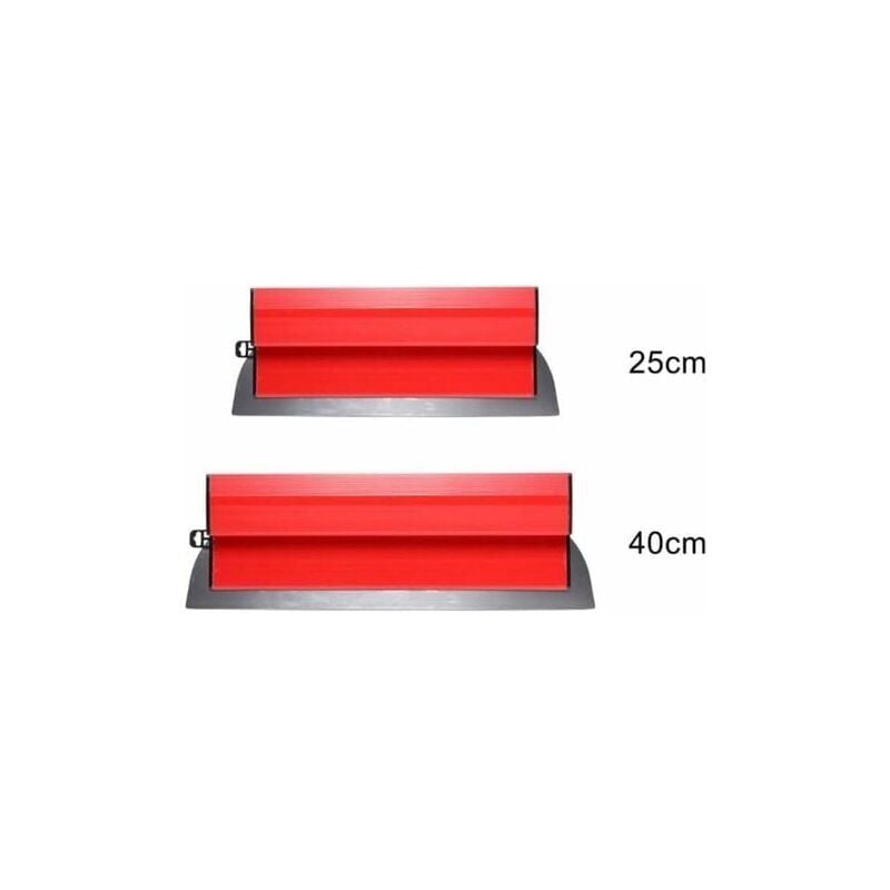 foto del prodotto  2 lame liscianti da 25 cm 40 cm, lame per spatola lisciante, lame per rasatura efficienti e resistenti all usura, coltelli per lisciatura pareti