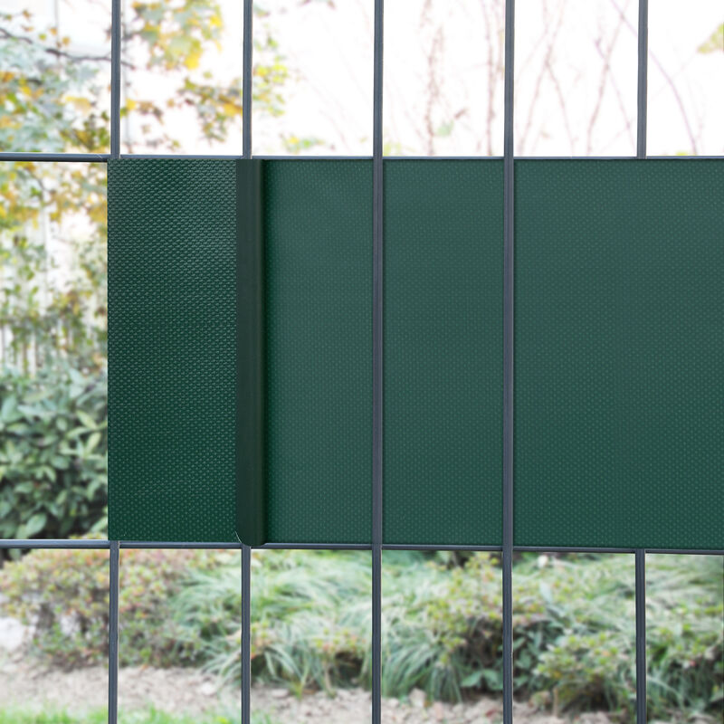 foto del prodotto  en.casa set di 4 striscie frangivista in pvc jesteburg per coprire recinzione di rete 26,6 m schermatura protezione privacy, frangivento