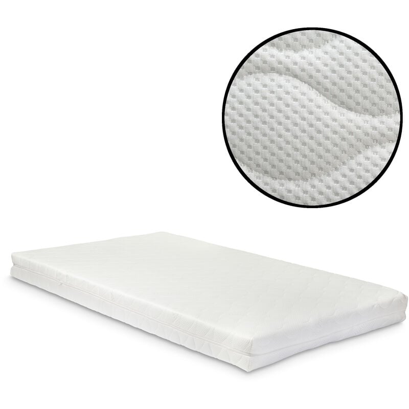 foto del prodotto  neu.haus materasso a schiuma fredda 90x200 cm con coprimaterasso rimovibile