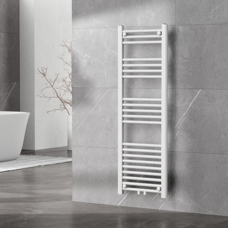 foto del prodotto  neu.haus scaldasalviette da parete voss 120 x 40 cm bianco