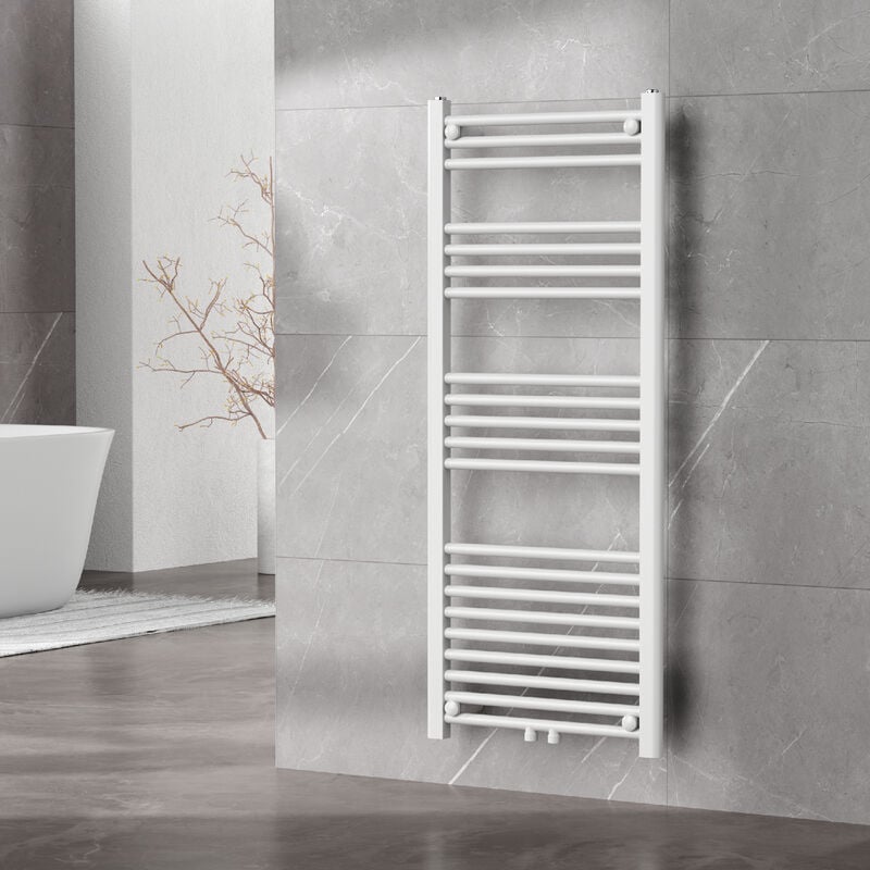 foto del prodotto  neu.haus scaldasalviette da parete voss 120 x 50 cm bianco