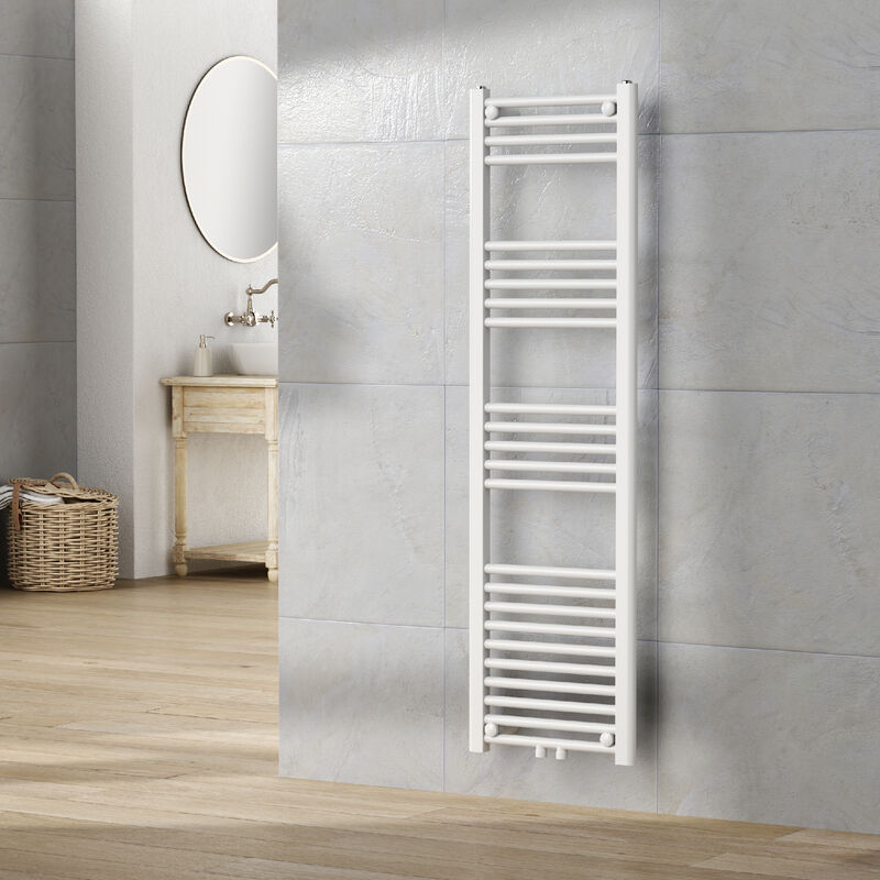 foto del prodotto  neu.haus scaldasalviette da parete voss 140 x 40 cm bianco