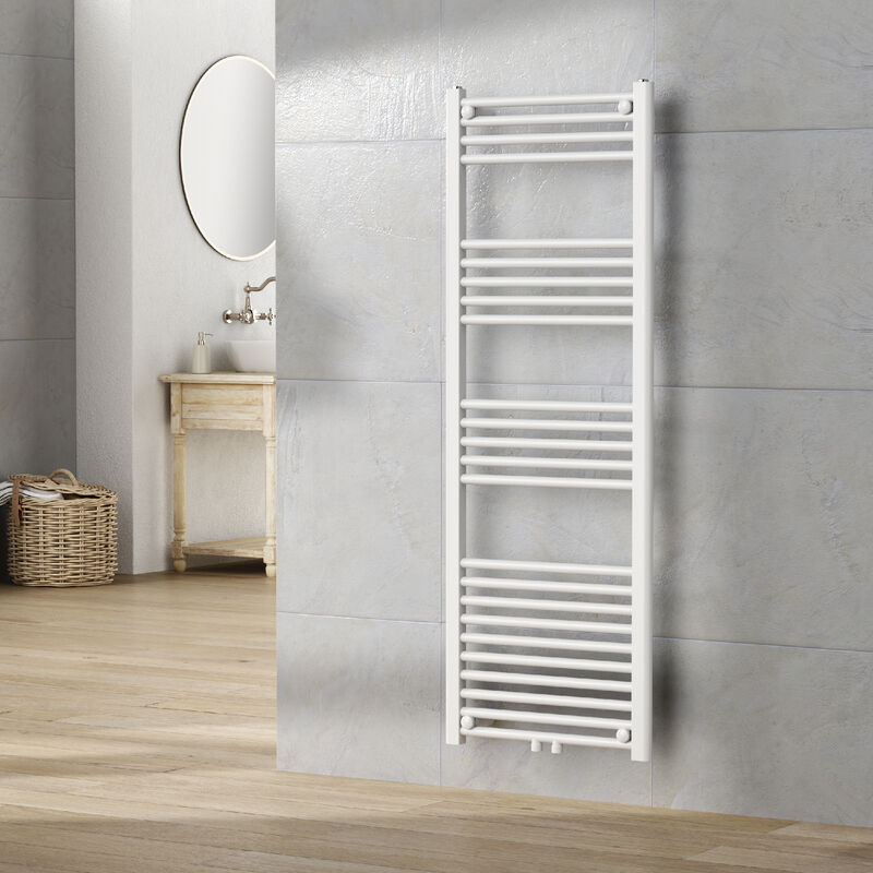 foto del prodotto  neu.haus scaldasalviette da parete voss 140 x 50 cm bianco