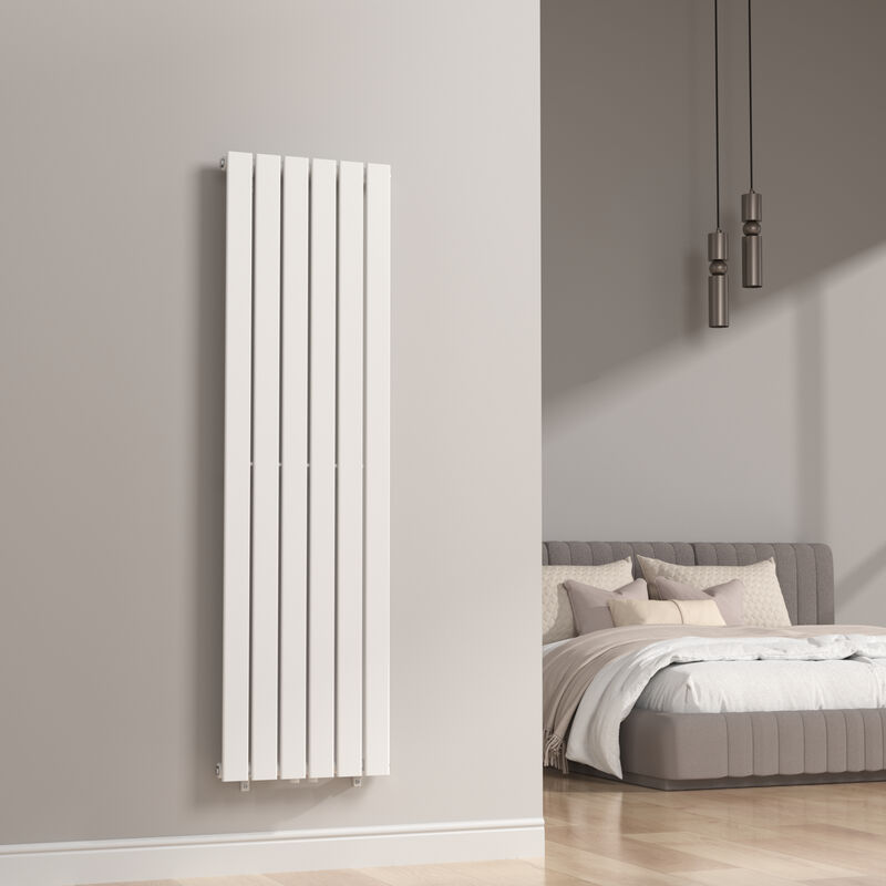 foto del prodotto  neu.haus termosifone nore ad acqua calda pannello singolo con elementi piatti 160 x 45 cm bianco