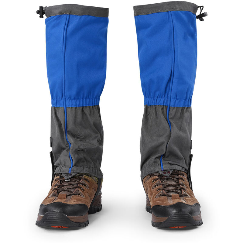 foto del prodotto  paississeur hiver ext rieur coupe vent respirant neige housse de protection chaude pieds alpinisme escalade de glace bleu 