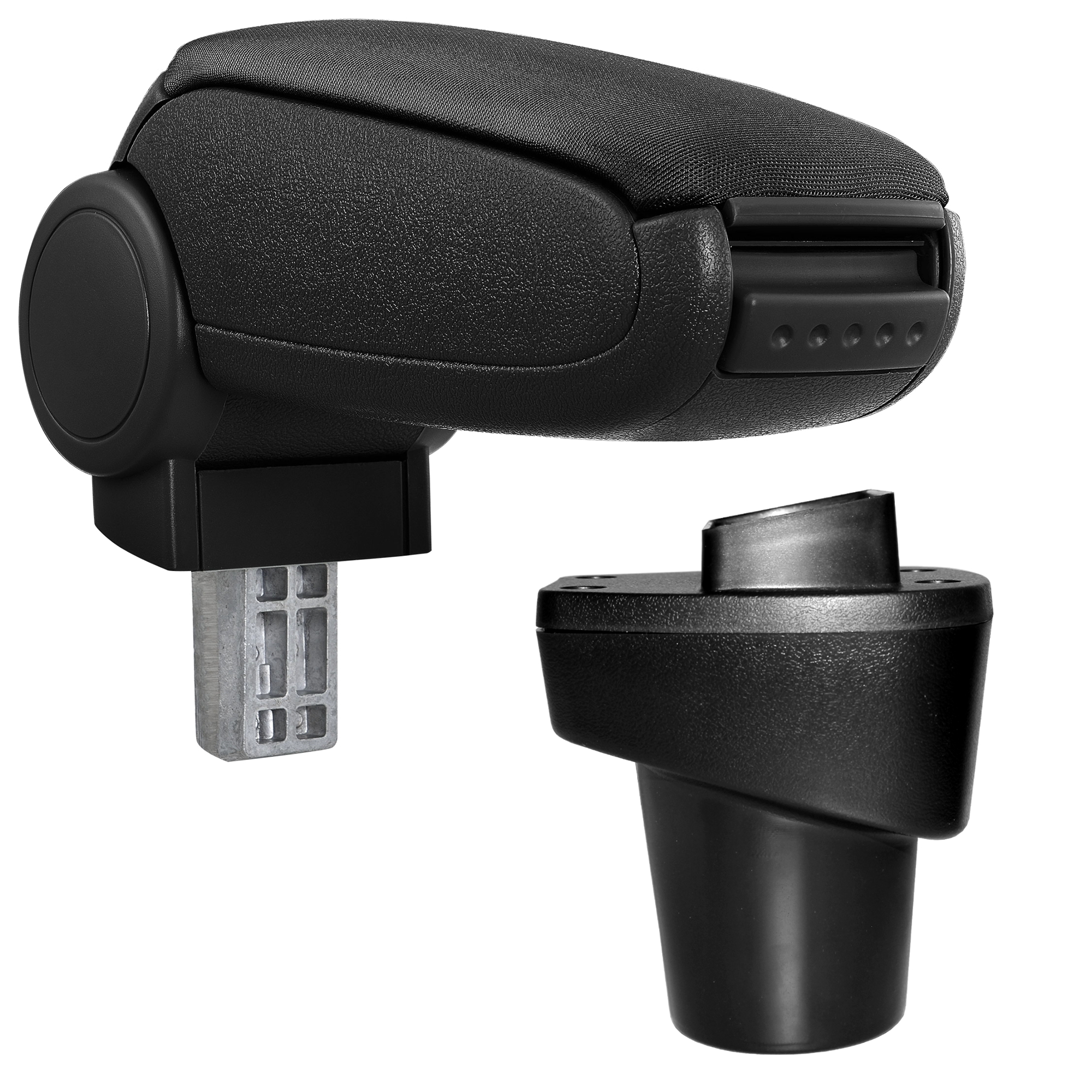 foto del prodotto  pro.tec bracciolo centrale per citro n c1 da 2014 2018 e peugeot 108 da 2014 2018 rivestimento tessuto con