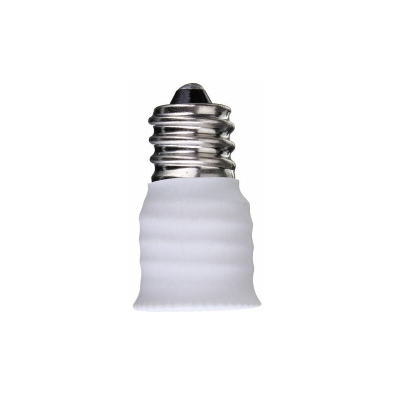 foto del prodotto  promozione dello stock adattatore da e12 a e14, adattatore per lampada led, convertitore bianco