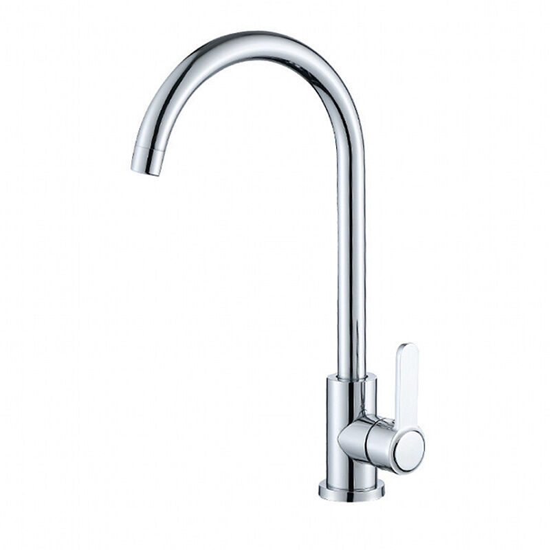 foto del prodotto  promozione dello stock miscelatore monocomando per lavello con canna cromata