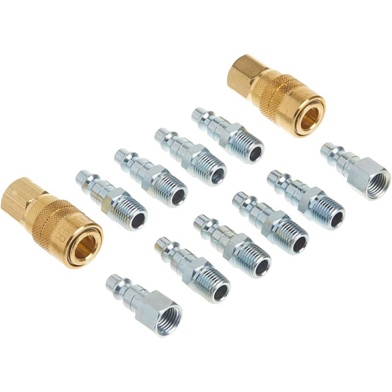foto del prodotto  s 210 kit accoppiatore e presa m 1 4 npt, 12 pezzi 