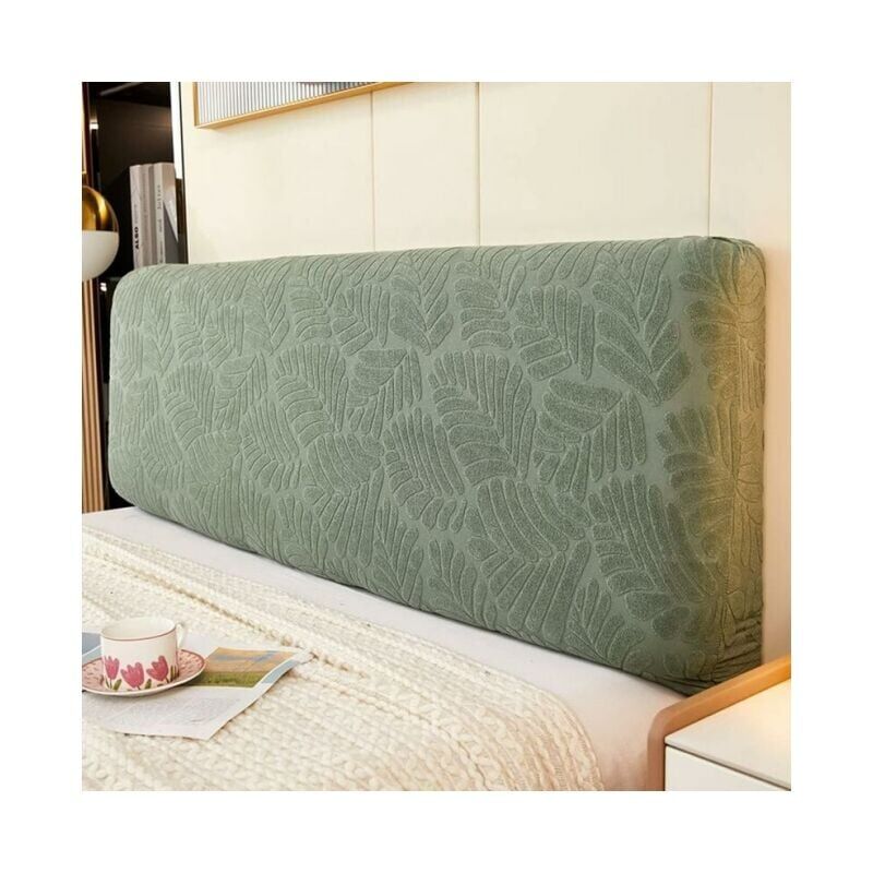 foto del prodotto  verde, king 190 210 cm copritestata elasticizzata per letto matrimoniale king size copritestata curva copritestata antipolvere per arredamento