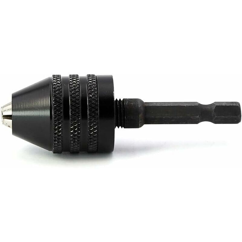 foto del prodotto 0.3 6.5mm mandrino a sgancio rapido cacciavite mandrino avvitatore a percussione trapano mandrino a sgancio rapido adattatore per trapano 1 4