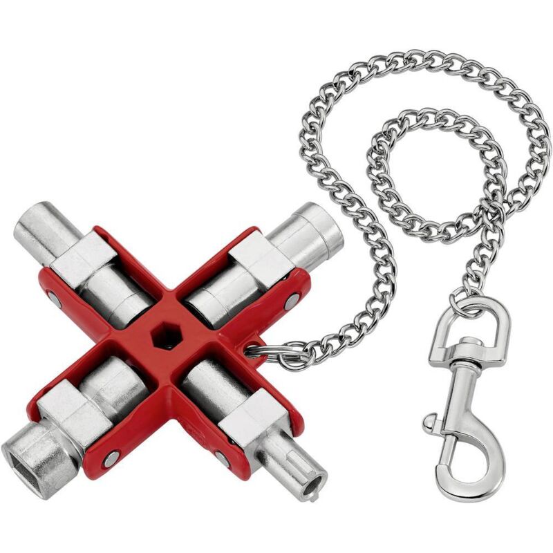 foto del prodotto 00 11 06 chiave per armadi 1 pz. knipex