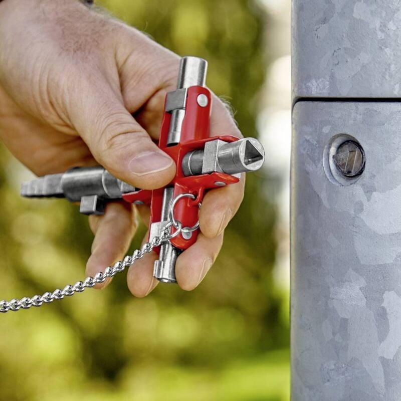 foto del prodotto 00 11 06 v01 chiave per armadi 1 pz. knipex