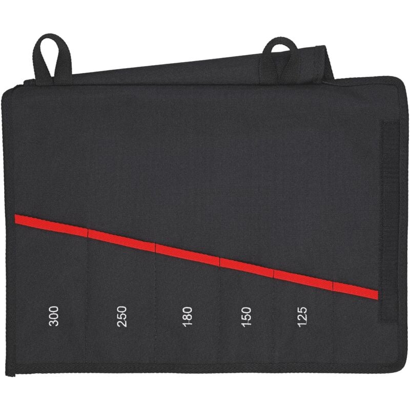 foto del prodotto 00 19 55 s4 le borsa portautensili avvolgibile per pinze chiave senza utensili 6 scomparti 440 mm