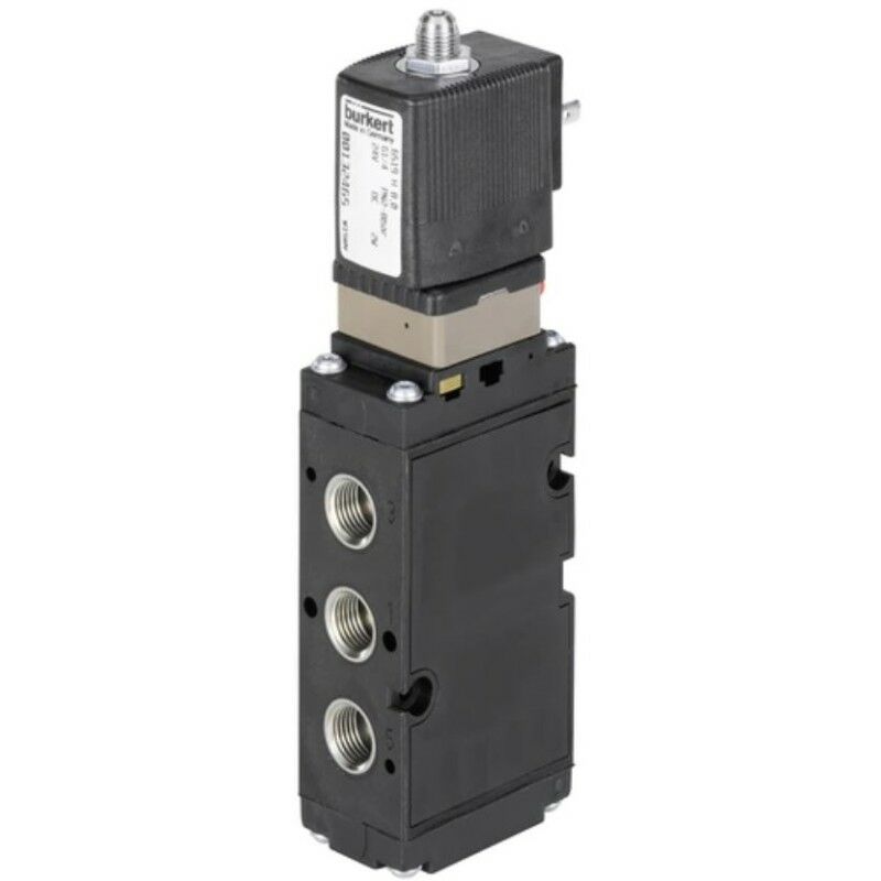 foto del prodotto 00132465 elettrovalvola pneumatica 5 2 vie 32mm g1 4 2 8bar 2w 24v b rkert