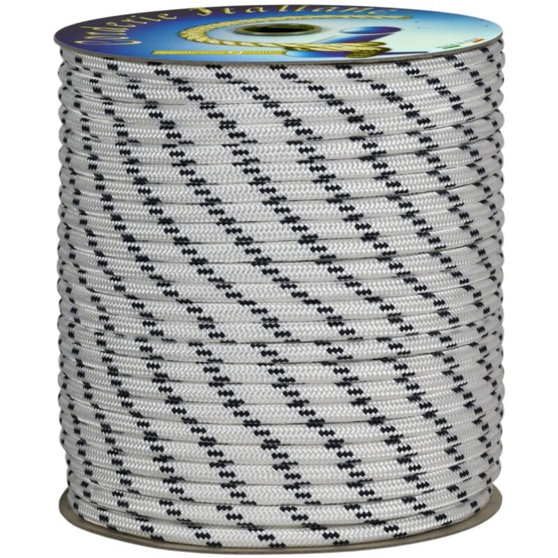 foto del prodotto 006000761 treccia mare multiuso giardino e fai da te, stabilizzato ai raggi u.v. resistente a intemperie e agenti atmosferici, 12 mm, 20 mt, colore