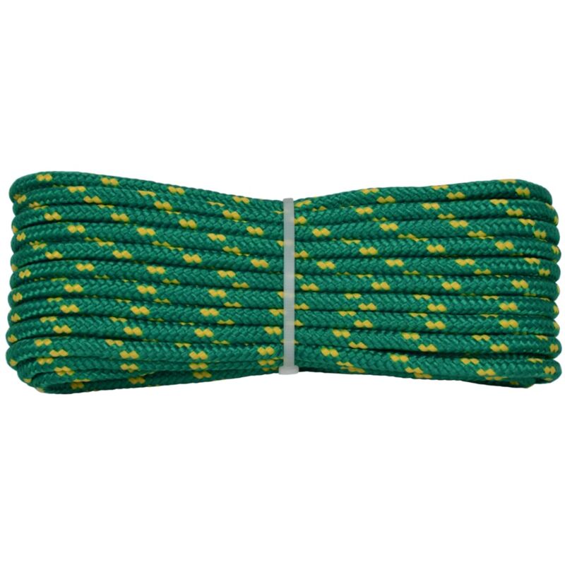 foto del prodotto 006006206 treccia surf verde, 4 mm 20 mt, corda intrecciata multiuso resistente ai raggi u.v. e all abrasione, per attivit all aperto, giardino,