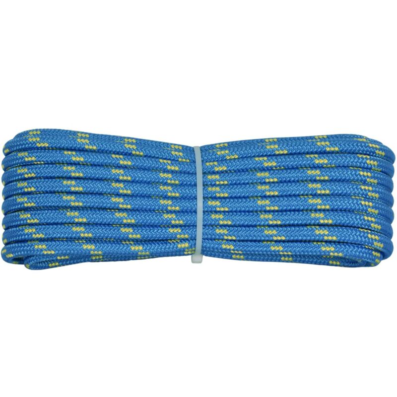 foto del prodotto 006006534 treccia corit azzurra, 12 mm 10 mt, corda intrecciata multiuso resistente ai raggi u.v. e all abrasione, per attivit all aperto,