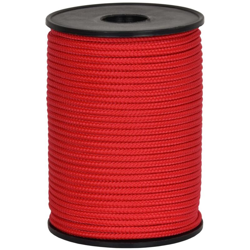 foto del prodotto 006037231 cordino colorato hobby, rosso, 2 mm, 100 mt corderie italiane