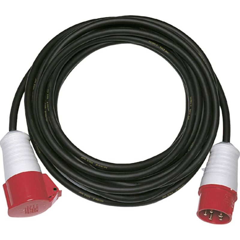 foto del prodotto 0063201 alimentazione prolunga 16 a nero 20.00 m h05vv f 5g 1,5 mm rev