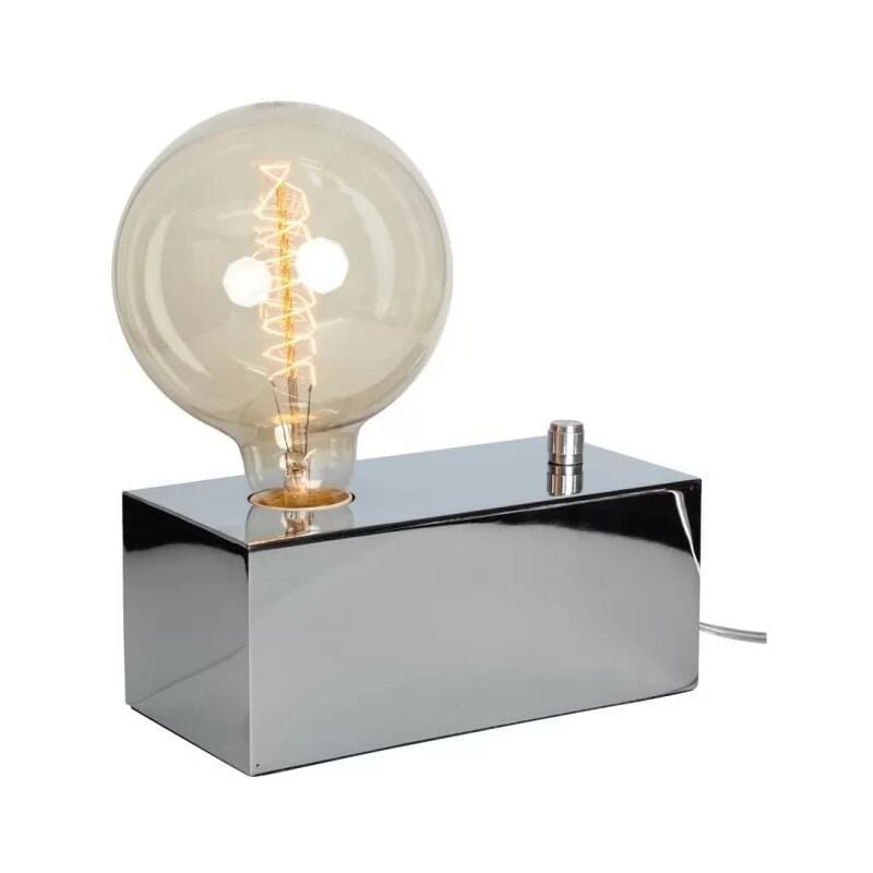 foto del prodotto 011621 lampada dimmerabile eureka e27 40w 20x10xh8cm cromo opjet