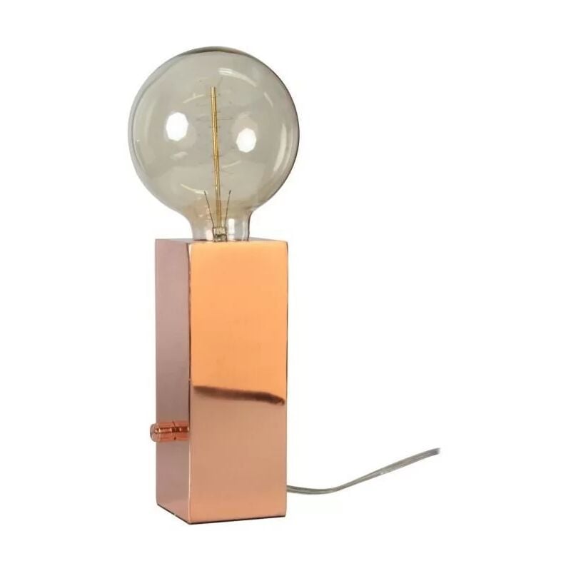 foto del prodotto 011627 lampada dimmerabile totem e27 40w 7,5x7,5h20cm rame opjet
