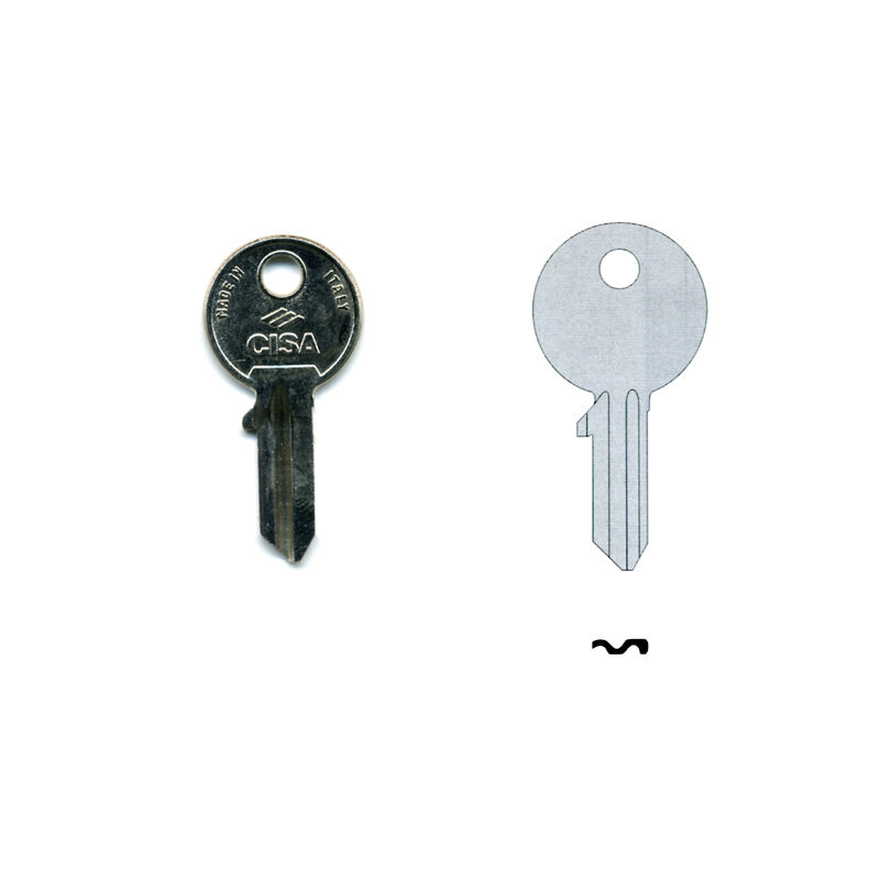 immagine 0 del prodotto 01330 00 2 chiave 3 perni sx cisa