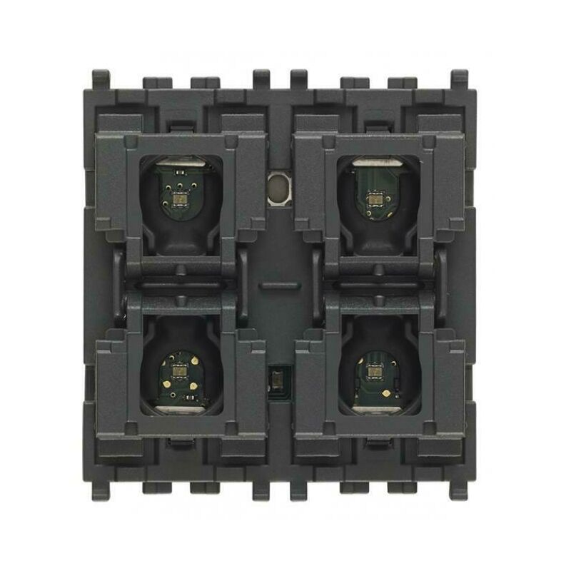 foto del prodotto 01481 - comando domotico 4 pulsanti attuatore 2m - vimar