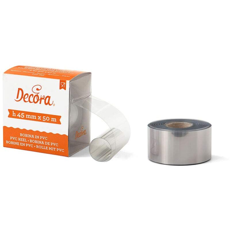 foto del prodotto 0160757 bobina pvc per alimenti, 50x45 mm, 1 pezzo decora