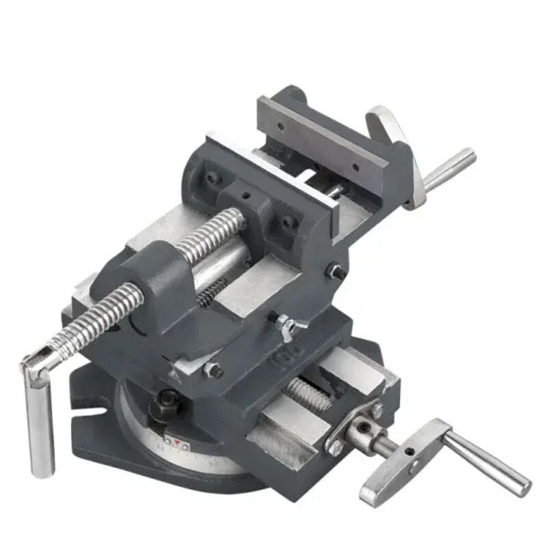 foto del prodotto 0188 100g morsa a croce 90 mm con girevole fervi