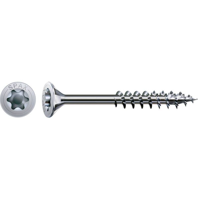 foto del prodotto 0191010450505 vite da legno 4.5 mm 50 mm t star plus acciaio wirox 500 pz. spax