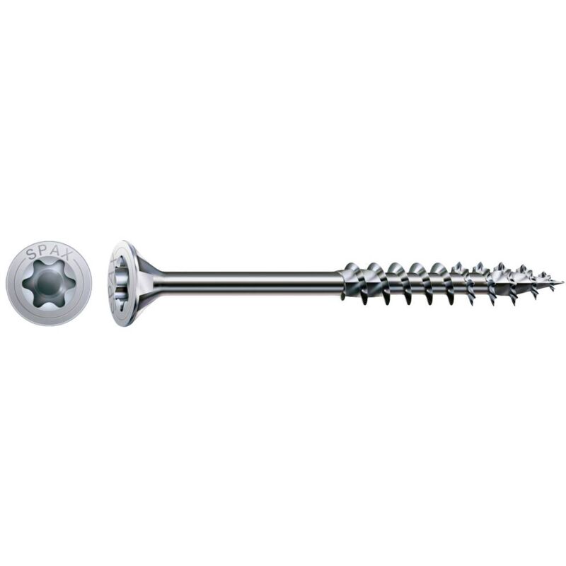 foto del prodotto 0191010802005 vite da legno 8 mm 200 mm t star plus acciaio wirox 50 pz. spax