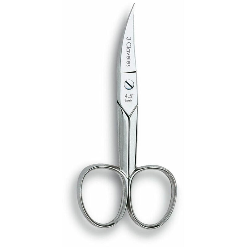 foto del prodotto 02017 forbici per unghie a lama curva in acciaio inox 3 clavels 02017 forbici per unghie a lama curva in acciaio inox