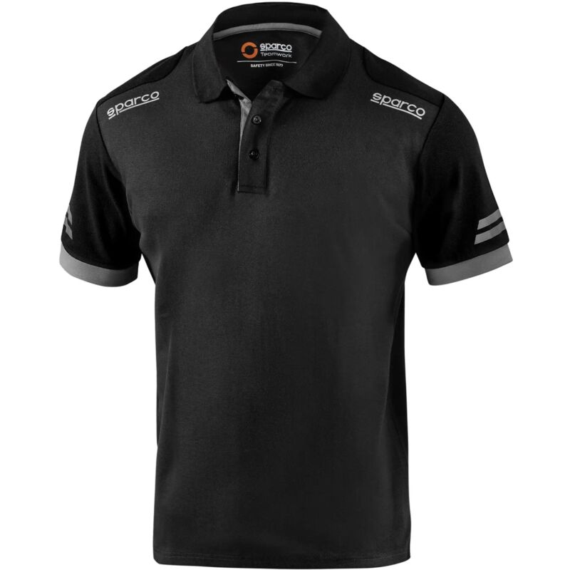 foto del prodotto 02415nrgs polo tecnica toledo grigio nero xl sparco