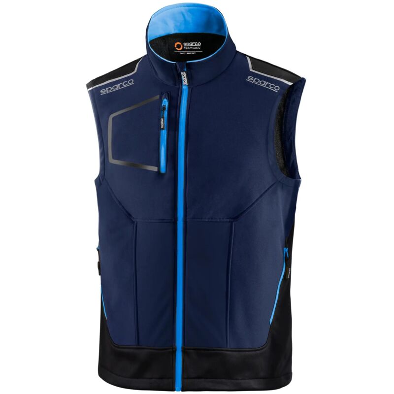 foto del prodotto 02419bmaf gilet leggero tech illinois blu s sparco
