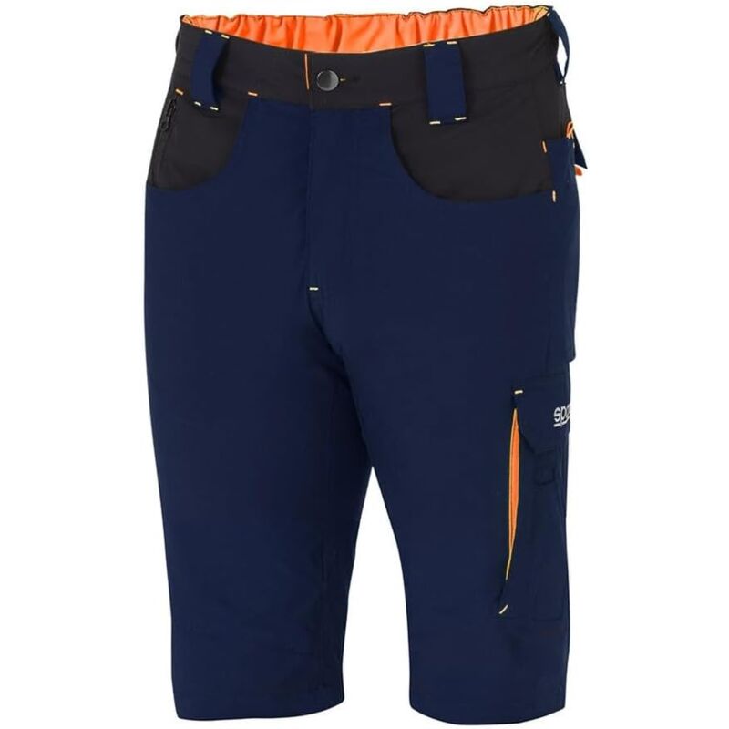 foto del prodotto 02428bmaf bermuda pantaloncini tecnici leggeri laredo blu m sparco