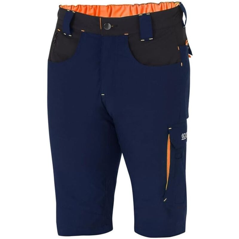foto del prodotto 02428bmaf bermuda pantaloncini tecnici leggeri laredo blu xl sparco