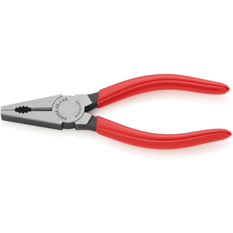 foto del prodotto 03 01 140 ean pinza universale rivestiti in resina sintetica bonderizzata nera 140 mm