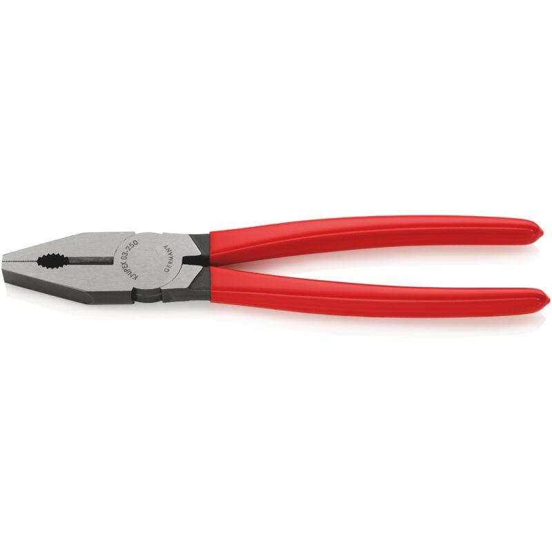 foto del prodotto 03 01 250 ean pinza universale rivestiti in resina sintetica bonderizzata nera 250 mm