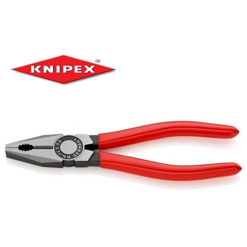 foto del prodotto 03 01 250 pinza universale rivestiti in resina sintetica bonderizzata nera 250 mm