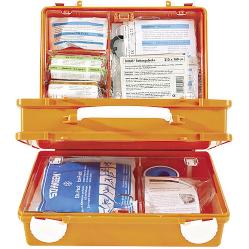 foto del prodotto 0301240 valigetta di primo soccorso din 13157 260 x 170 x 170 arancione s hngen