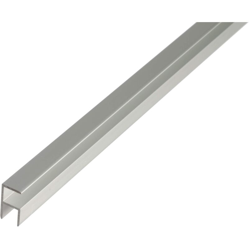 foto del prodotto 030845 profilo ad angolo, autobloccante, alluminio, anodizzato argento, 1000 x 19,5 x 38,9 mm alberts