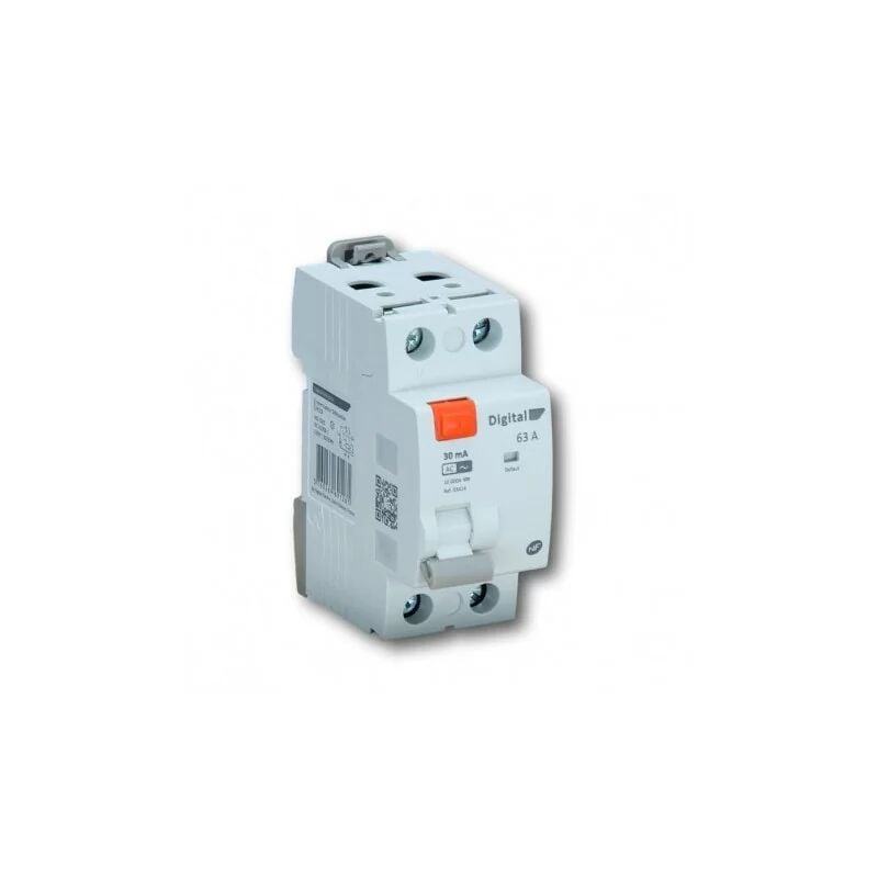 foto del prodotto 03412 interruttore differenziale 2x40a 30ma 2 poli tipo ac digital electric