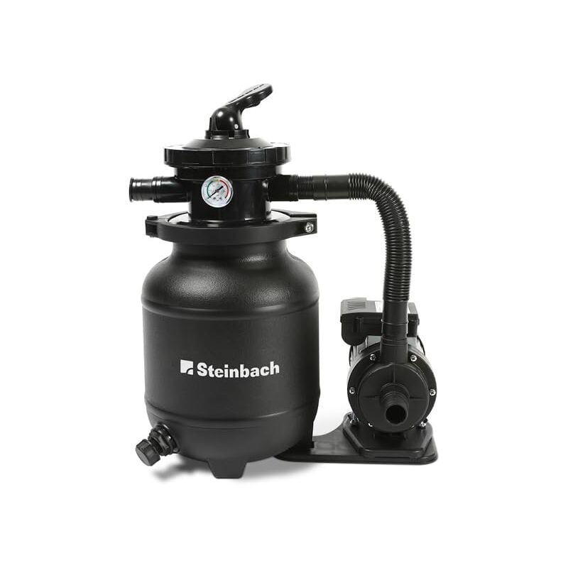 foto del prodotto 040385 filtro a sabbia, speed clean classic 250 n, nero, 1 x 1 x 1 cm steinbach