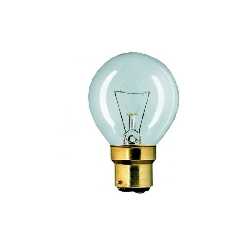 foto del prodotto 04180 lampadina sferica b22 25w trasparente philips