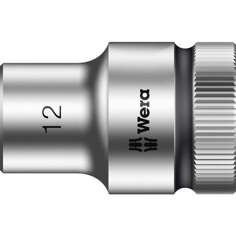 foto del prodotto 05003603001 8790 hmc bussola zyklop a attacco 1 2, 12.0 mm, argento nero wera