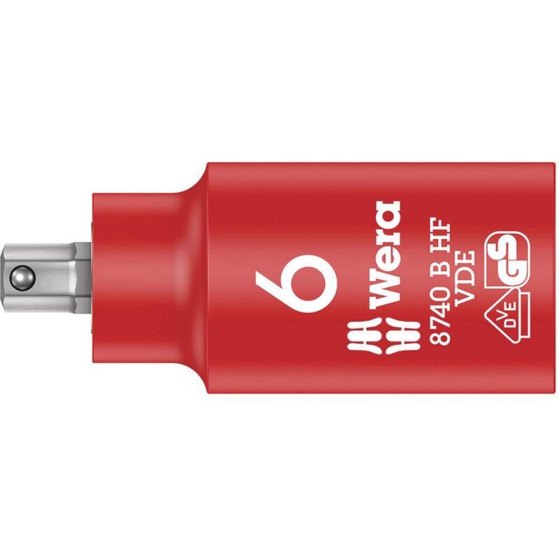 foto del prodotto 05004902001 inserto giravite a bussola 6 mm 1 pezzo 3 8 wera
