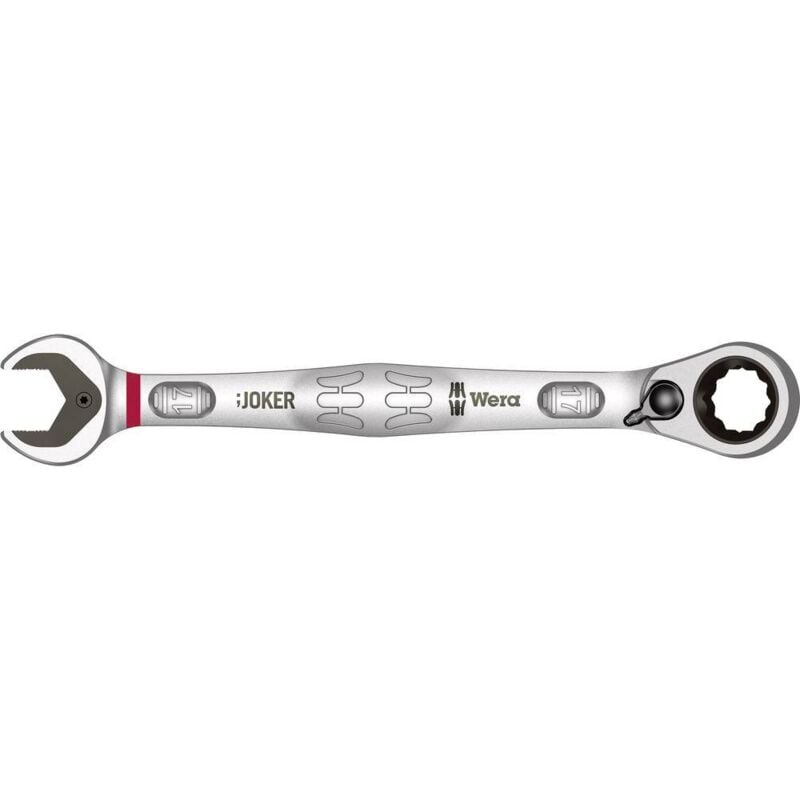 foto del prodotto 05020072001 joker switch chiave combinata a cricchetto misura metrica 17 mm wera