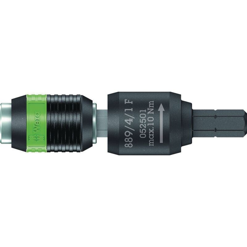 foto del prodotto 05052501001 porta inserti a ruota libera rapidaptor 889 4 1 f per cacciavite dinamometrico con impugnatura a pisto - wera